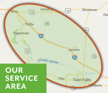 Lawn care service in the Hagerman Valley region.