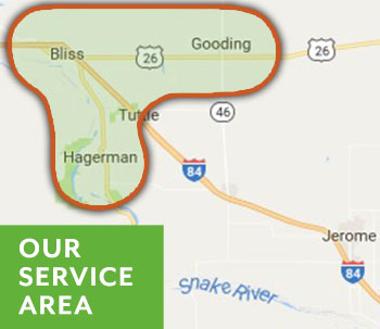 Lawn care service in the Hagerman Valley region.